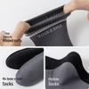 Youkeshu Men's Antibacterial Breathable Xinjiang Cotton Mid-Calf Socks - 5 Pair Gift Set