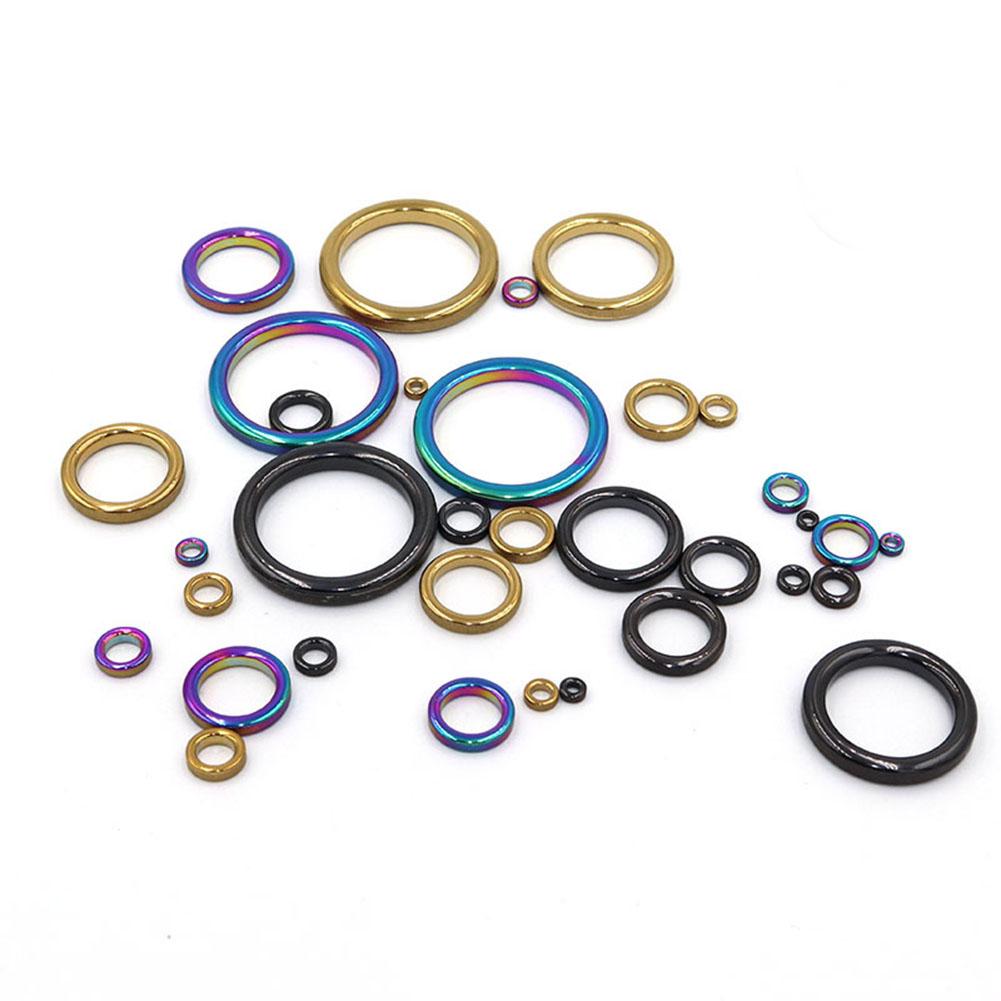 Fishing Rod Ring Black Yellow Fishing Magnetic Ring