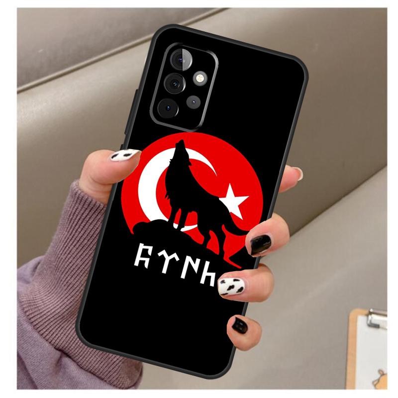 Turkey Turkish Flag Case For Samsung Galaxy A32 A52 A12 A22 A16 A26 A36 A56 A06 A55 A35 A15 A54 A34 A14 A13 A53