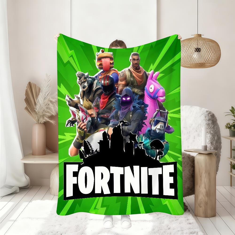 Game F-FORTNITE Blanket Soft Throw Blanket for Home Bedroom Bed Sofa Picnic Travel Office Rest Cover Blanket Gift