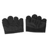 1 Pair Gym Gloves Sweat-absorbing Breathable Anti-slip Men Women Weight Lifting Training Fitness Four-finger Gloves Hand Guard Protector