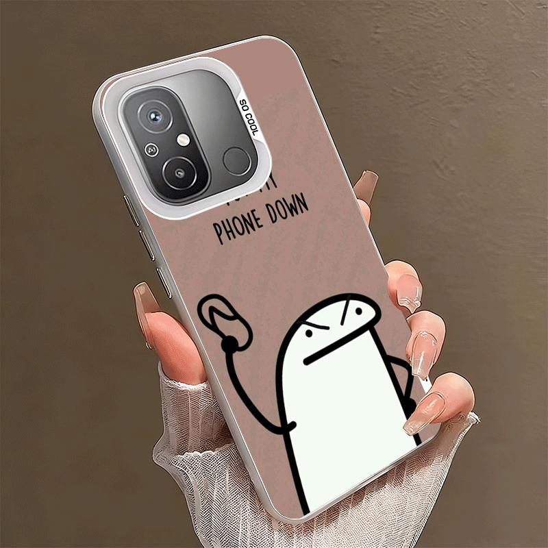Funny Dont Touch My CallPhone Shockproof Phone Case for Xiaomi Poco X7 X6 X5 X3 Pro F7 Ultra M8 Redmi 15C 15 14C 13C 12C 10C 13