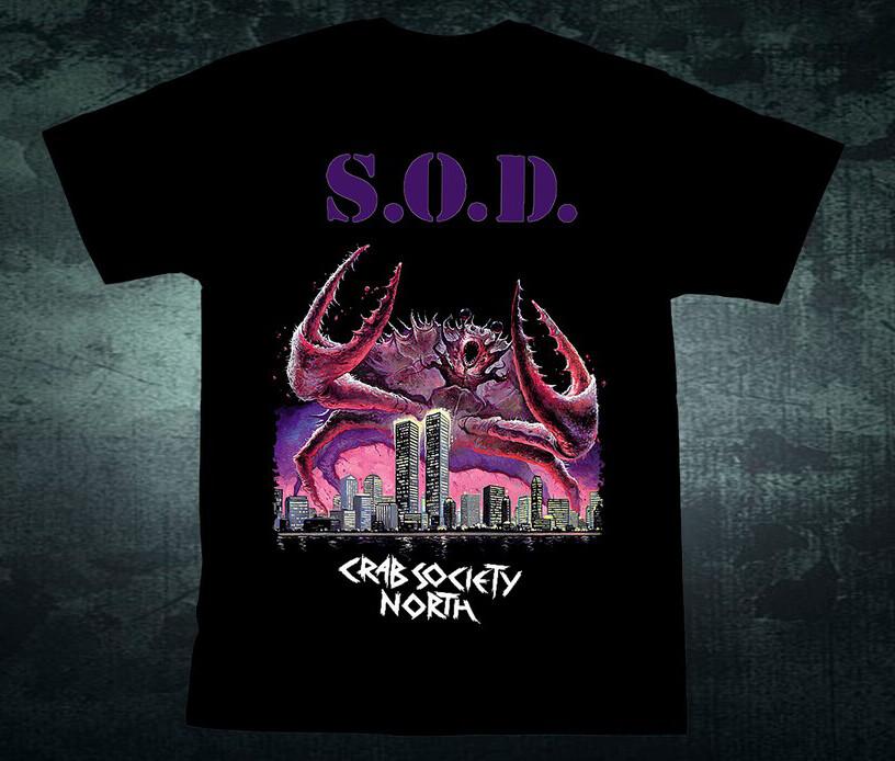 Vtg Stormtroopers of Death -S.O.D. Cotton Black S-5XL Unisex Tee Shirt AP726 Unisex T-Shirt S