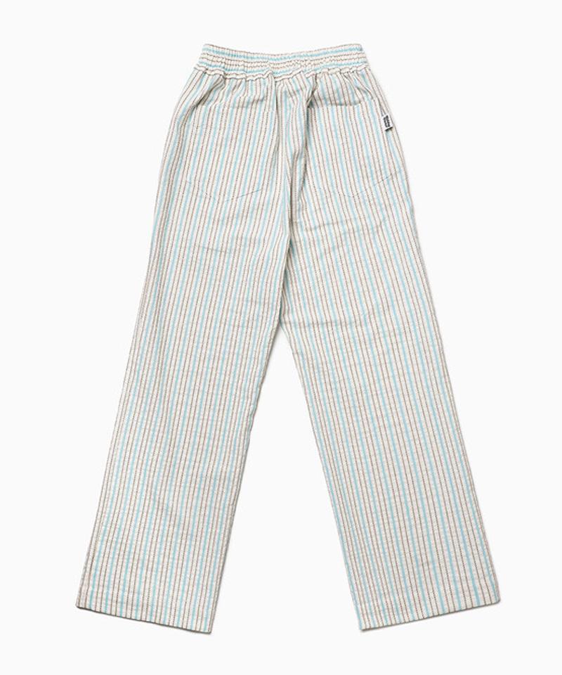 Hollideibijiteo Long Elastic Waist Pants - White