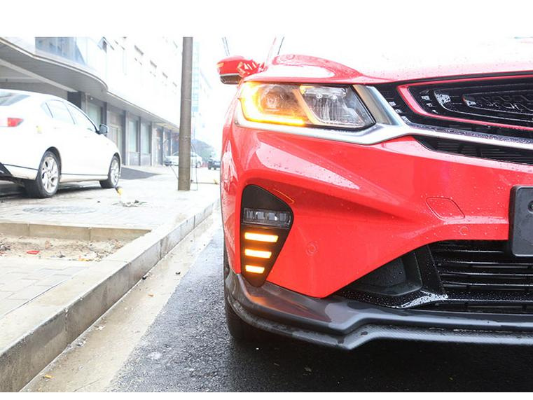 LED Daytime Running & Fog Lights for 18-20 Geely Binyue/Proton X50