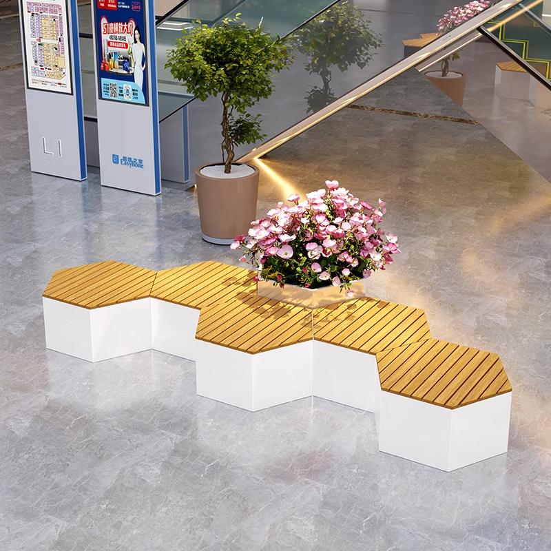 Outdoor Stainless Steel Square Planter