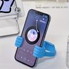 Creative mobile phone holder, thumb holder, desktop holder, portable holder, digital, cute holder.