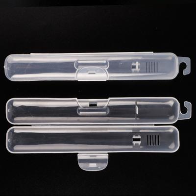 1pc Travel Portable Toothbrush Holder Transparent Storage Box Case Practical Container Toothbrush Box Organizer Bathroom Tools