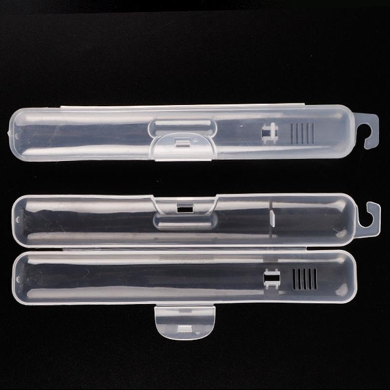 Transparent Toothbrush Storage Box Cases Travel Portable Holder Practical Container Toothbrush Box Organizer Bathroom Tools 1pcs