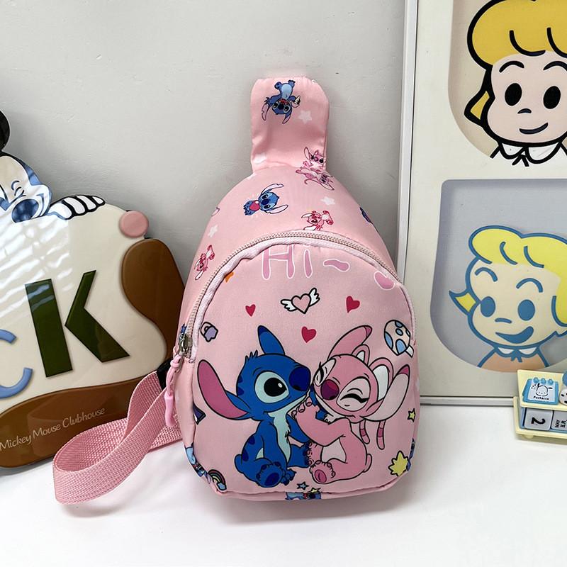 Stylish Cartoon Children's Chest Bag Unisex Crossbody Bag Cute Nylon Design For Kids