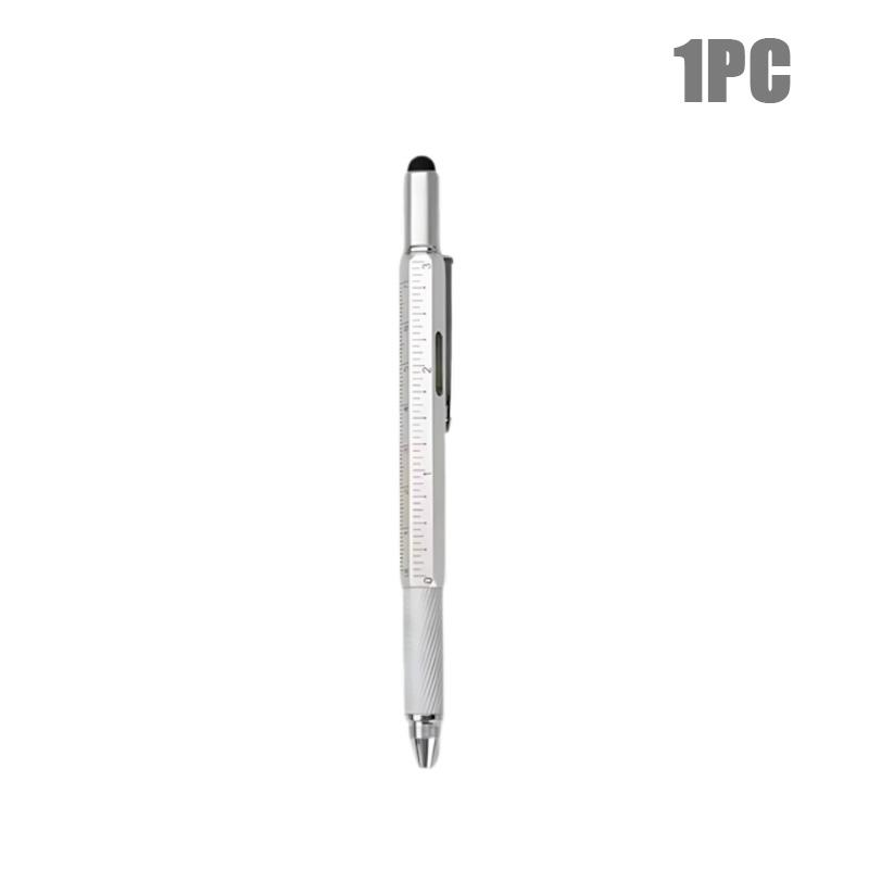 Multifunkčné pero 7 v 1 s dotykovou obrazovkou Kapacitné pero stylusu so skrutkovačom