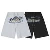 Trapstar Tiger Embroidered Shorts Set Loose Casual Couple Streetwear Men Women