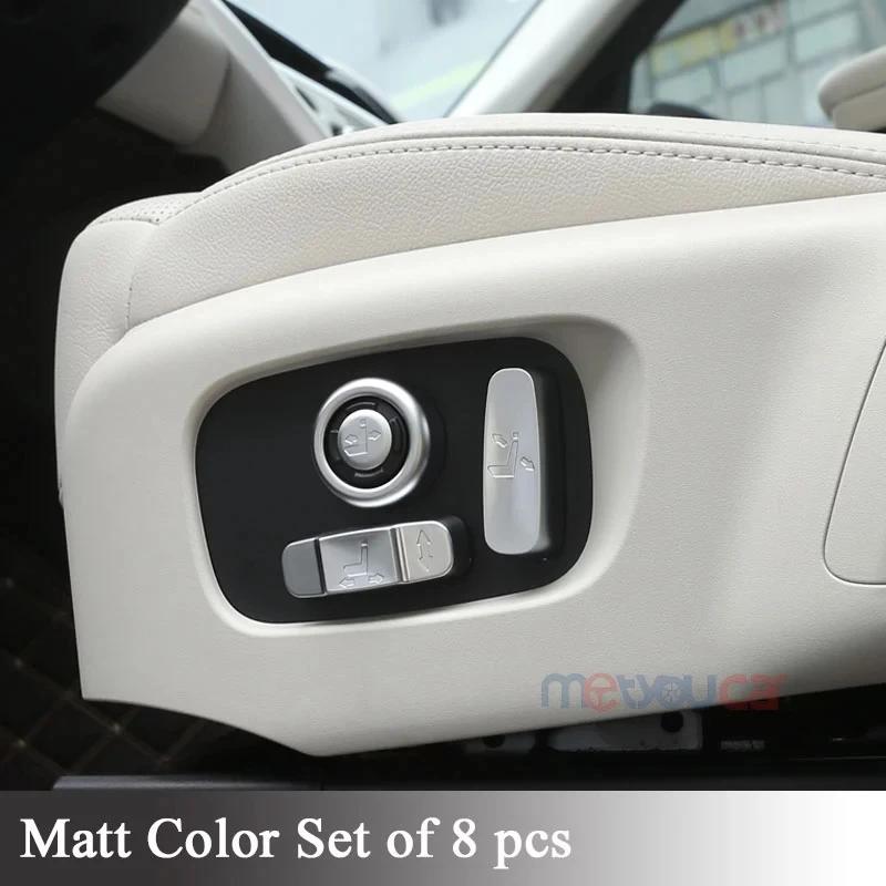 For Land Rover Discovery 5 Range Rover Sport Evoque Vogue Discovery Sport ABS car seat side adjustment button cover interior