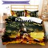 3pcs Custom Name Attack On Titan Bedding Set Duvet Cover Closure Includes 1 Duvet Cover & 2 Pillowcases for All Seasons Bedroom Decor
