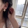 2025 Geometric Diamond Stud Earrings: High-End, Unique & Fashionable Super Shiny Sequin Ear Ornaments for Women