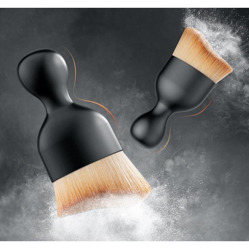 2PCS Car Air Vent Cleaning Soft Brush with Casing Car Interior Cleaning Tool Artificial Car Brush Car Crevice Dusting Car Detailing