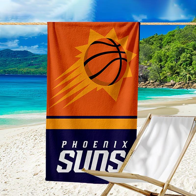 Phoenix Basketball Team Quick-Dry Microfiber Beach Towel Super Soft & Absorbent for Bath, Beach, Travel Bath Time Accessory, Fan Gifts