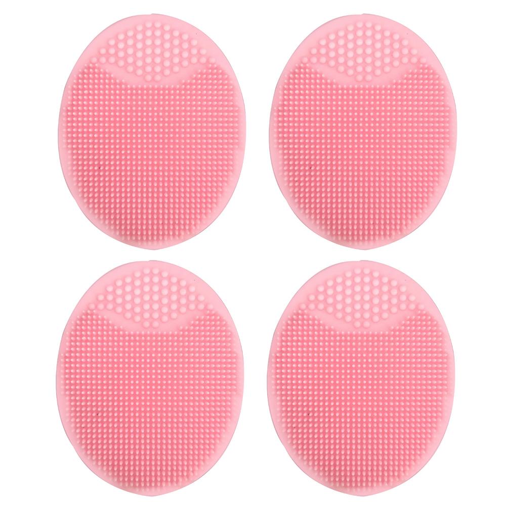 Silicone Face Scrubber Facial Cleansing Brush Face Exfoliator Blackhead Acne Face Wash Brush for Deep Cleaning Skin Care