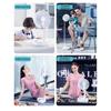 Quiet Oscillating Fan On Stand, Portable Foldable Floor/table Fan with 4 Speeds, 7200mAh USB Rechargeable Fan Less