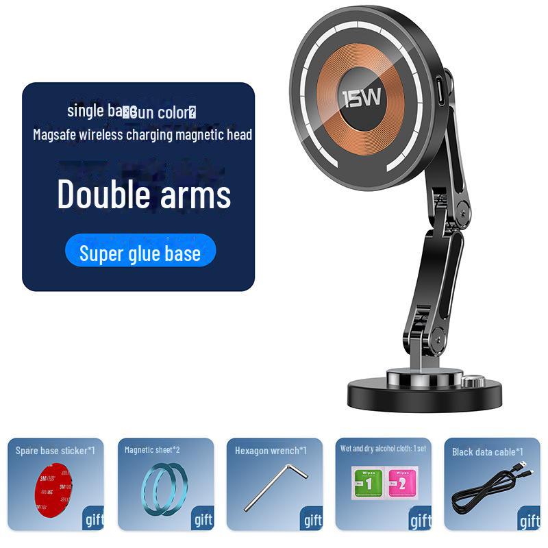 Universal Magnetic Wireless Car Phone Charger Mount