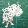 Cattle Metal Cutting Dies DIY Stamps Crafts Embossing Scrapbooking Photo Album