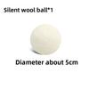 Cat Prey Ball, Silent Wool Ball Toy, Cat Chase, Self-entertainment and Boredom Relief Tool, Cat Teaser, Durable Silent Ball