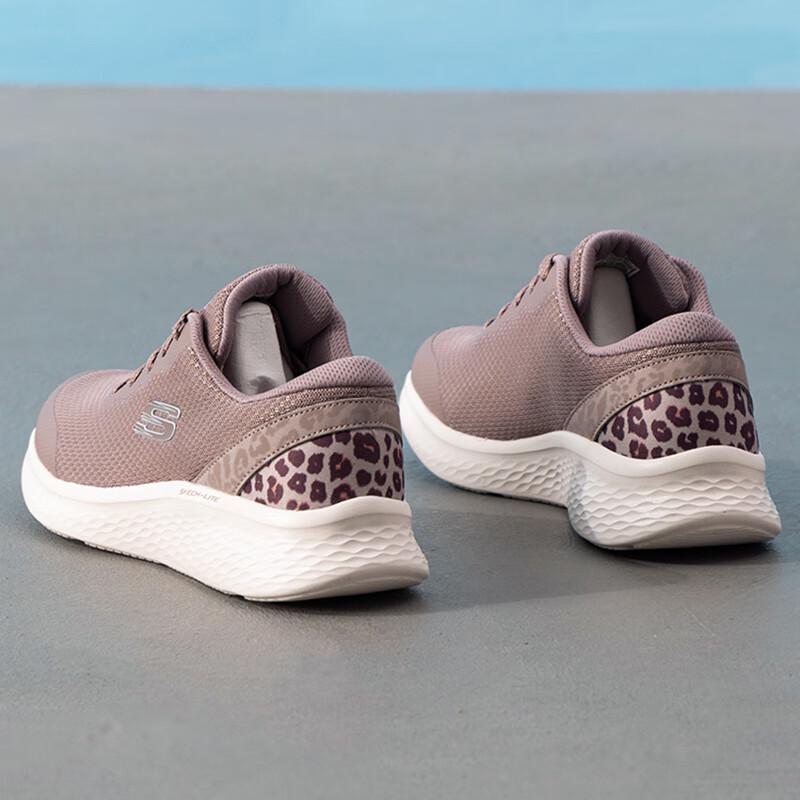 Skechers Women's Pink 149992-MVE Lace-Up Casual Shoes