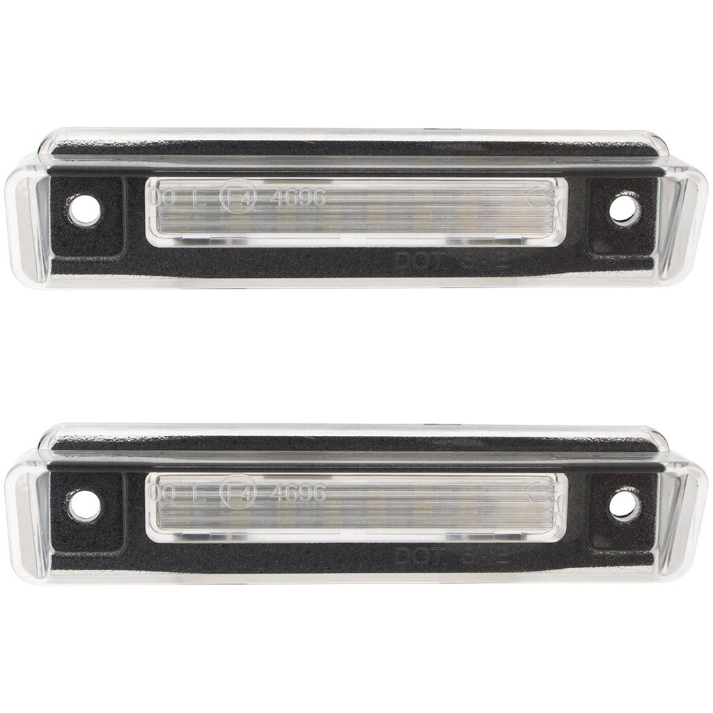 Mercedes S124 E-klass R129 SL-klass LED-registreringsskyltbelysning 2 st set