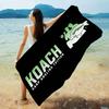 K-Korda Fishing Logo Bath Towel Microfiber Soft Water Absorbing Breathable For Girl Kids Decorative Cartoon Beach Towel