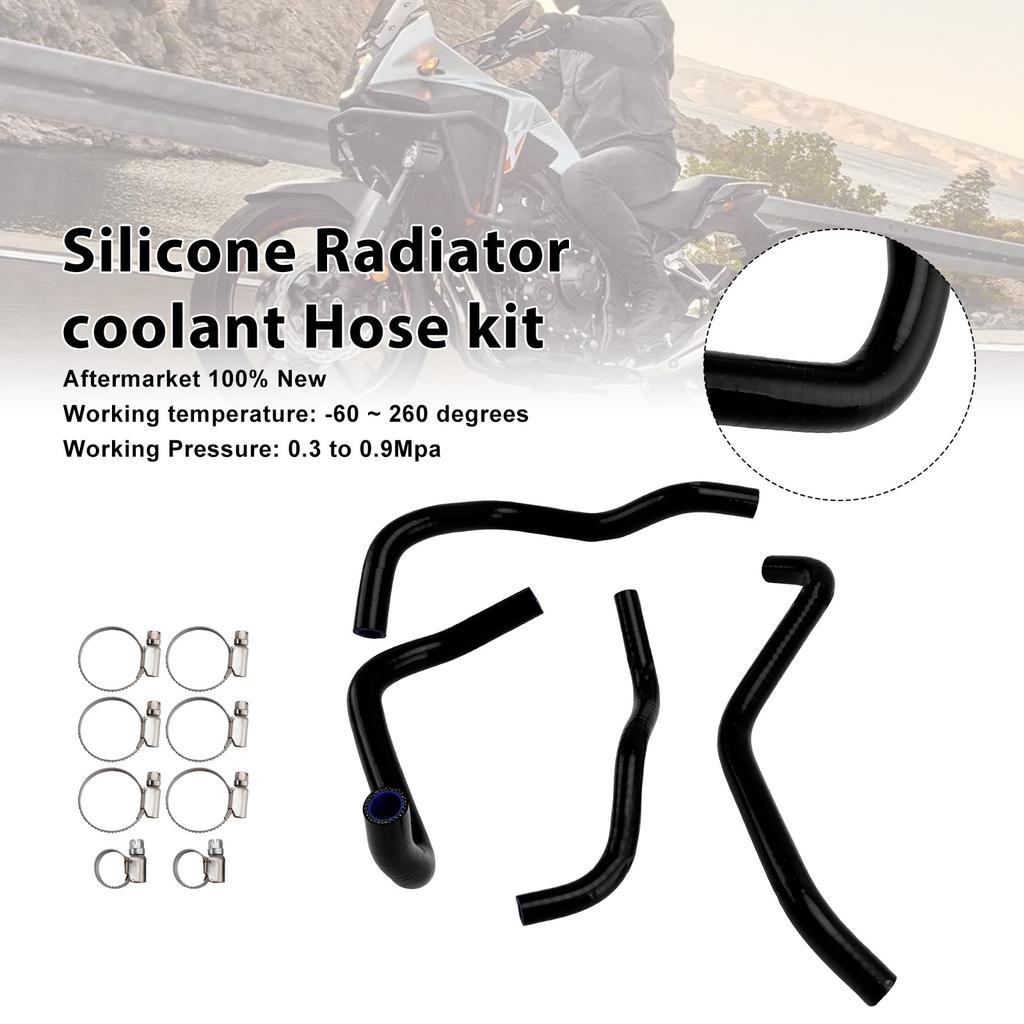 Silicone Radiator coolant Hose For Honda NX400 NX500 CB500 CB500F/X/R