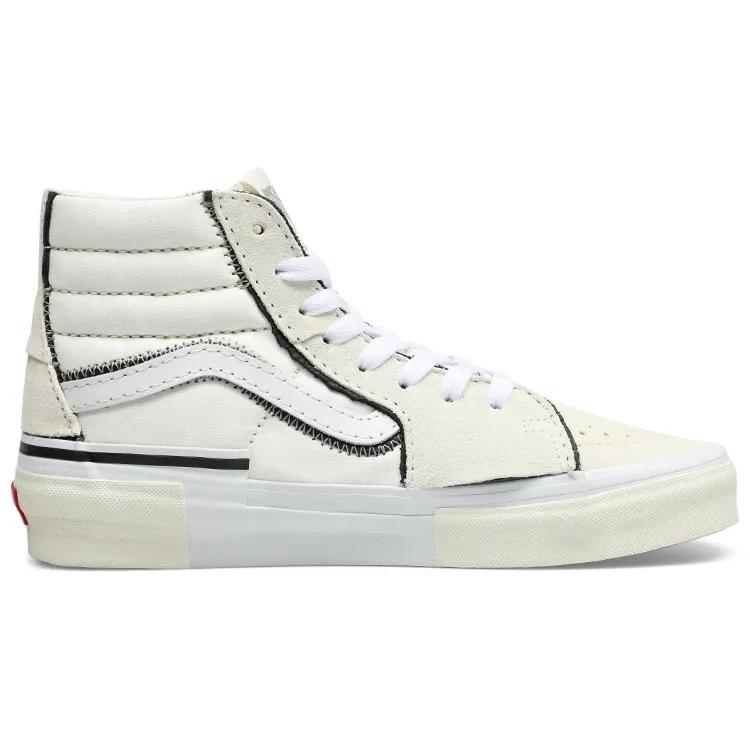 Vans Sk8-Hi 'Reconstruct - Marshmallow' (Unisex) Marshmallow / White Skate Shoes VN0005UKQJM