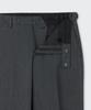 MUSINSA STANDARD Relaxed Tapered Hidden Banding Crop Slacks [Medium Gray]