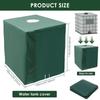 Water Tank Cover Waterproof Oxford Protective Covers 1000l Tote Sunshade For Protective Against Strong Winds Rain Well Garden