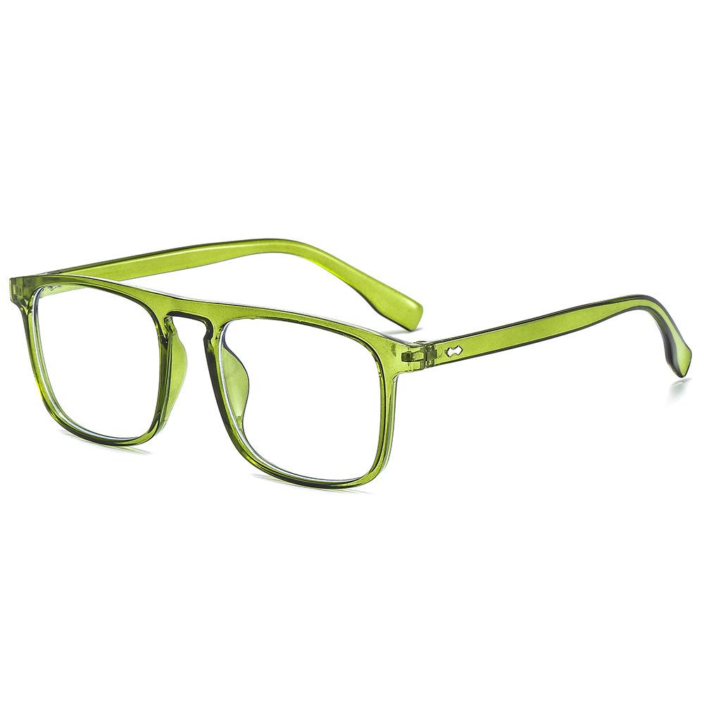 Anti-Blue Light Transparent Square Glasses Fashion Computer Eyeglasses Ins Women Men Glasses Frame