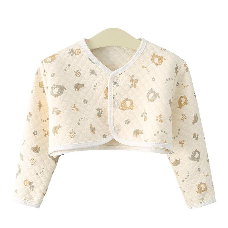 Baby Shoulder Guard: Warm Velvet Arm & Waistcoat for Autumn/Winter