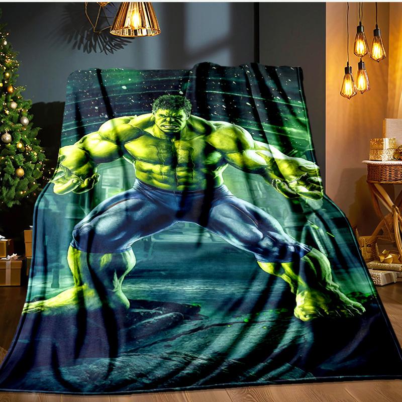 The hero Mighty Transformation Blanket Flannel Throw for Sofa, Indoor, Camping, Living Room, Office, Chair, And Bed Soft Birthday Gift