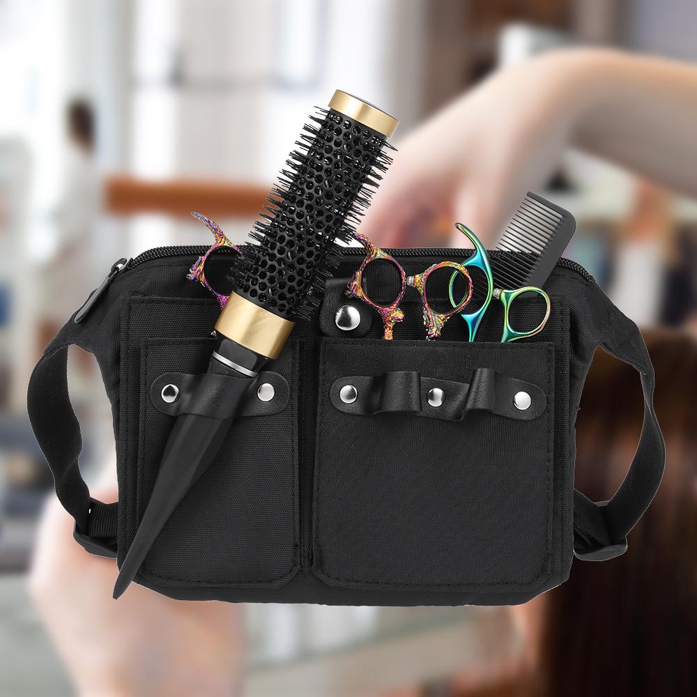 Hair Scissor Holster Hairdressing Pouch Bag + Waist Shoulder Belt