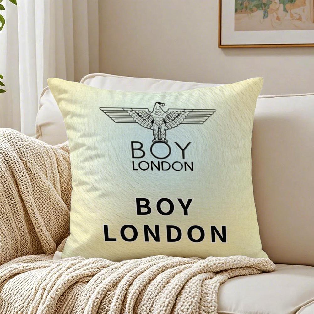 Brand BBOY LONDON Cushion Cover Linen Pillowcase Soft for Sofa Bed Home Room Decor