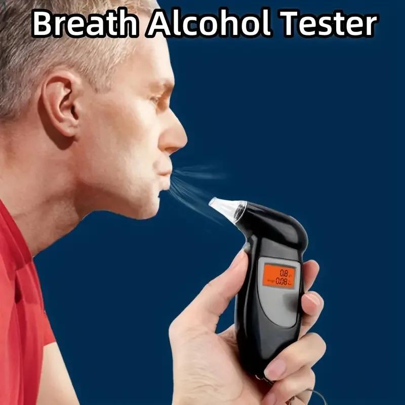 Accurately Test Your Blood Alcohol Content with This Digital Breath Alcohol Tester Without Battery Alcohol Tester