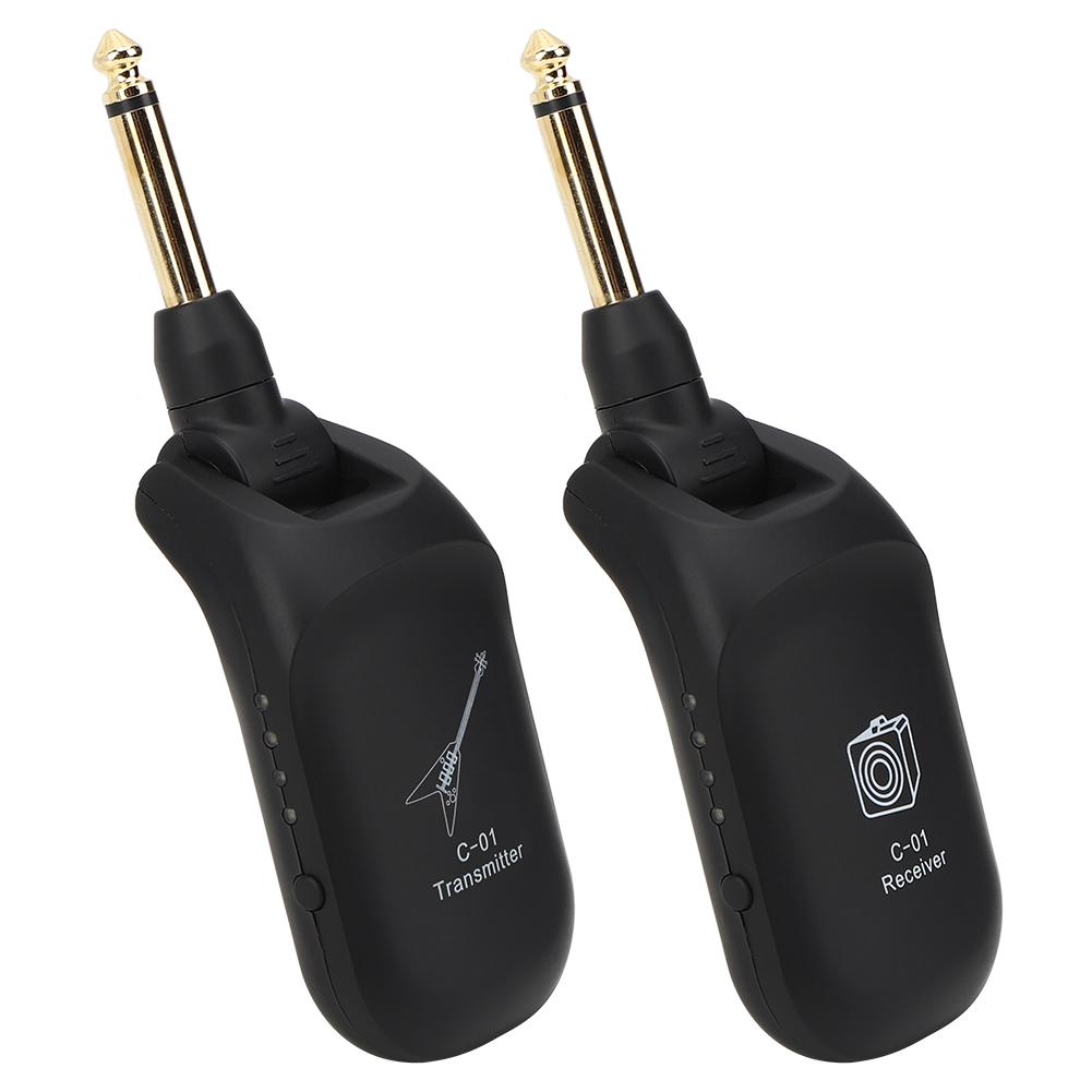 

Guitar Wireless Receiver 2.4GHz Pickup Musical Instrument Accessories USB Stable for Bass