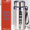Large Capacity Stainless Steel Insulated Water Bottle - Portable Short and Wide Sports Cup for Men and Women