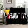 Manta 3D R-Resident Evil Gamer Games, Manta Macia para Casa Quarto Cama Sofá Piquenique Viagem Escritório Cobertor de Descanso Criança