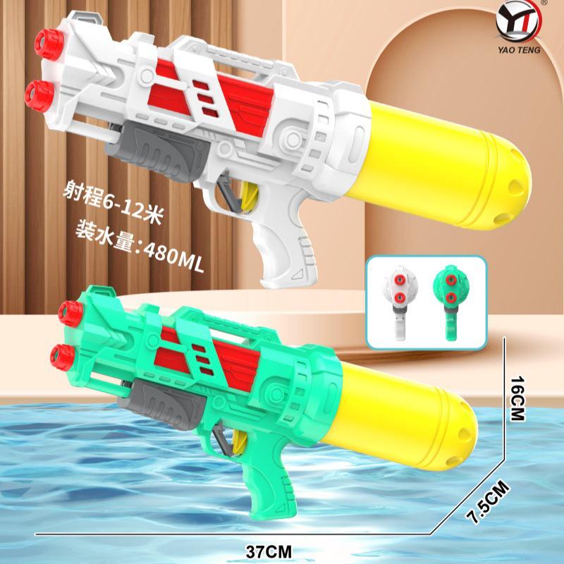 Gatling Large-Capacity Water Gun - Pull-Out Type for Men & Girls, Perfect for Rafting & Water Splashing Festivals