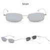 Fashion Women Men Narrow Small Square Sunglasses Retro Classic Trending Candy Color Lens Unique Eyewe