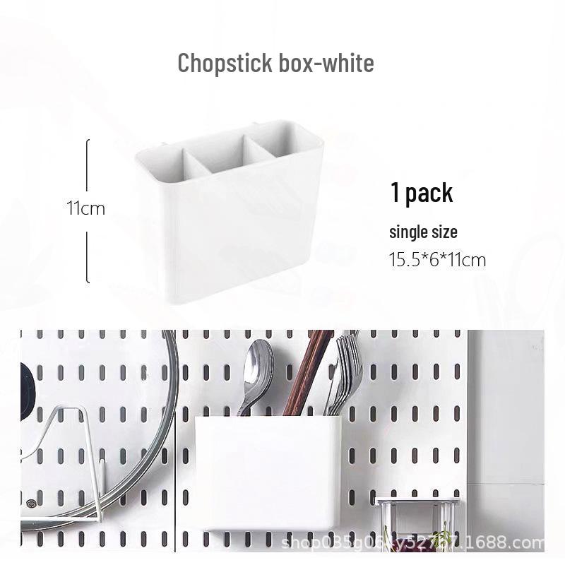 Desktop Pegboard Organizer – Standable/Adhesive No-Drill Storage Dividers for Desk Accessories