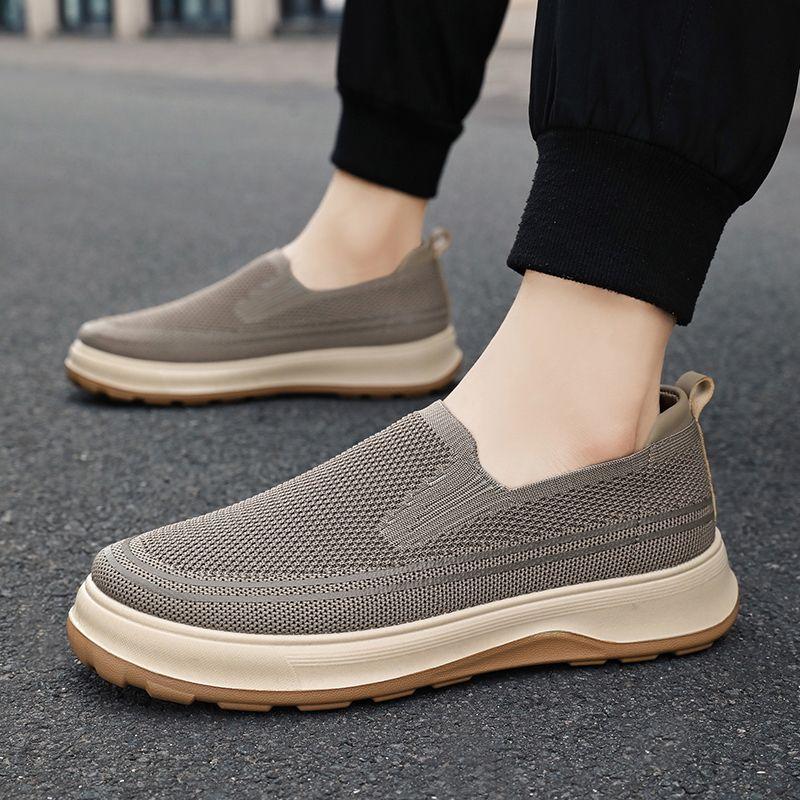 Herren Slipper Luxus Plateau Lässig Sport Tennis Sneaker Für Herren 2024 Bequeme Outdoor Mode Trekking Slip-Ons Schuhe