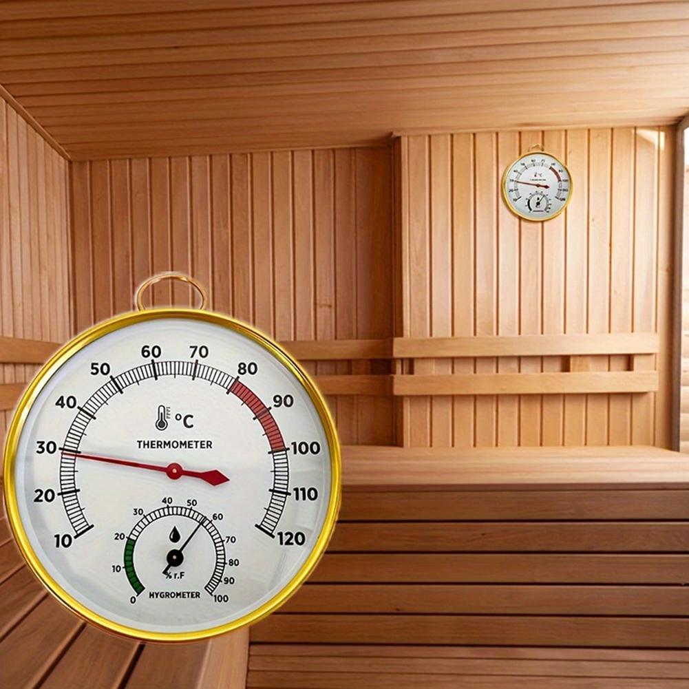 Thermometer Sauna Room Temperature  Humidity Meter Sweat Room Temperature Measuring Instrument Indoor Room Temperature Monitor
