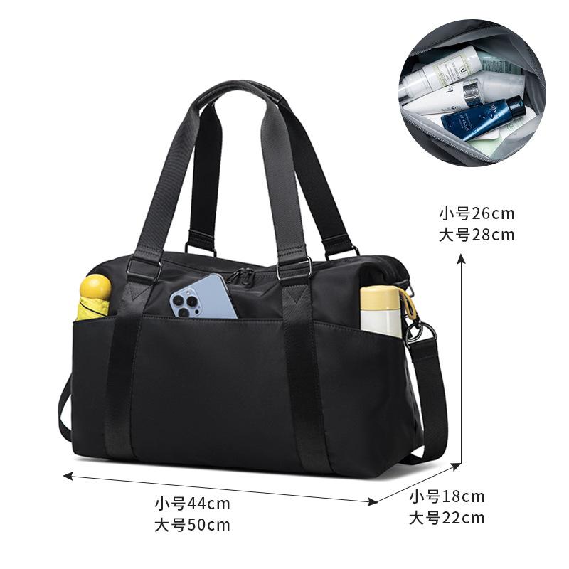 Large capacity men s hand-held short-distance travel bag women s fashion fitness bag waterproof luggage travel