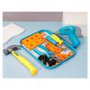 1 Set Cartoon Playing House Simulation Maintenance Tools Board Screws Electric Drill Protective Goggles PVC Model Kid Toy