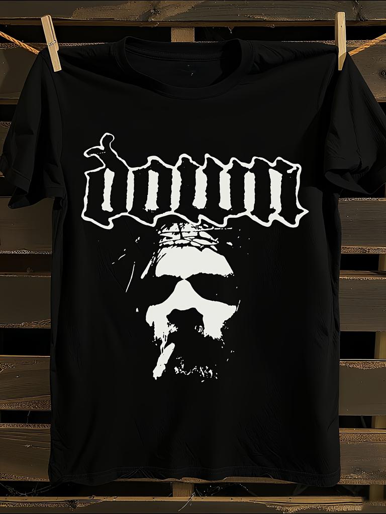 FACE Music Band Logo T-Shirt Mens Tshirt Womens Tshirts with Letters Print Short Sleeves T-Shirt Casual Street Tee Shirt Top